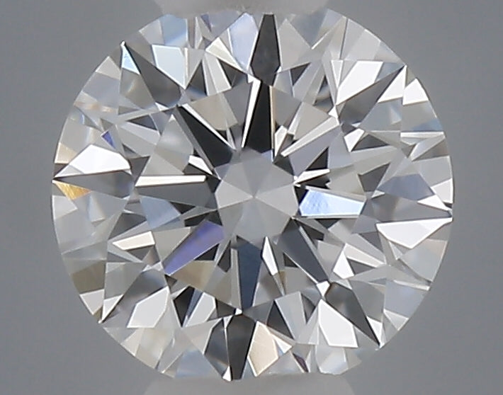 0.32 carat round lab grown diamond D color VVS1 clarity