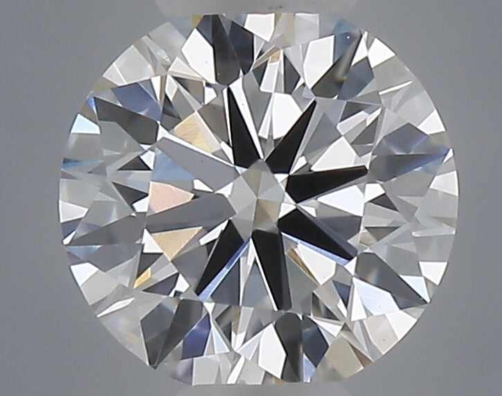 0.34 carat round lab grown diamond D color VVS2 clarity