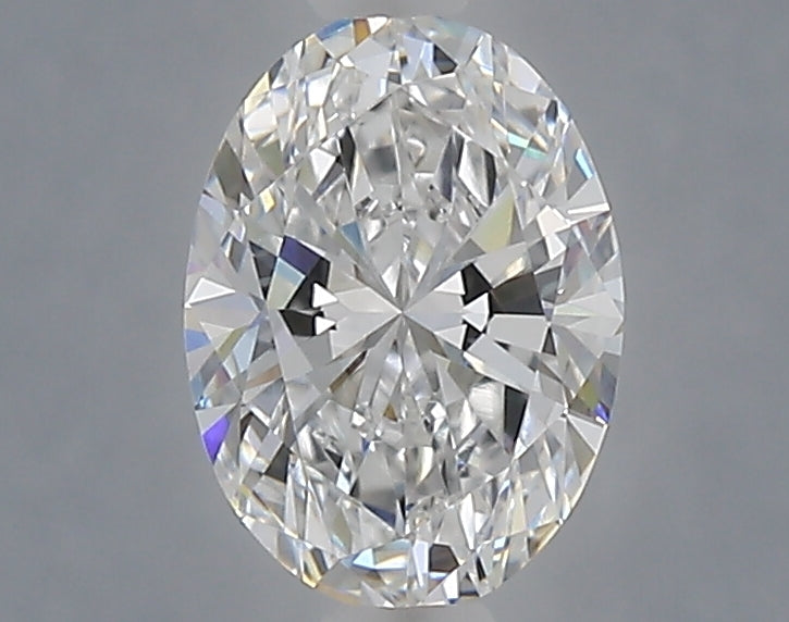 1.06 carat oval lab grown diamond E color VVS1 clarity