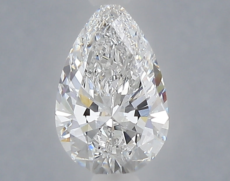 1.02 carat pear lab grown diamond D color VVS2 clarity