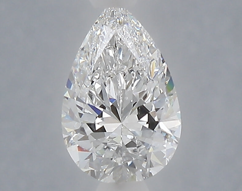 1.02 carat pear lab grown diamond D color VVS2 clarity