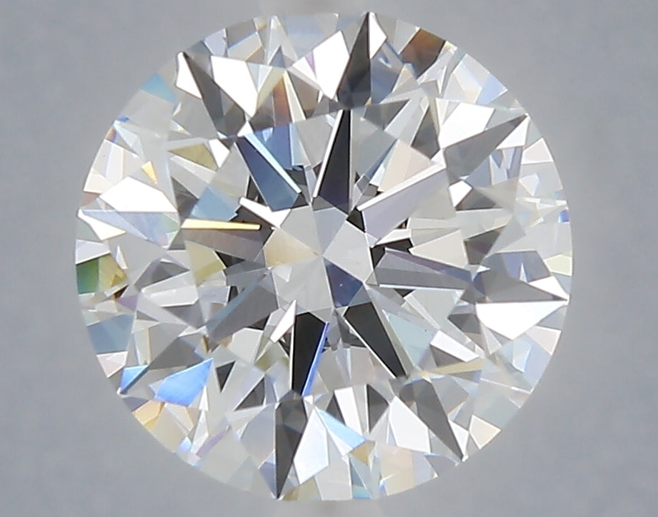 4.01 carat round lab grown diamond E color VVS2 clarity