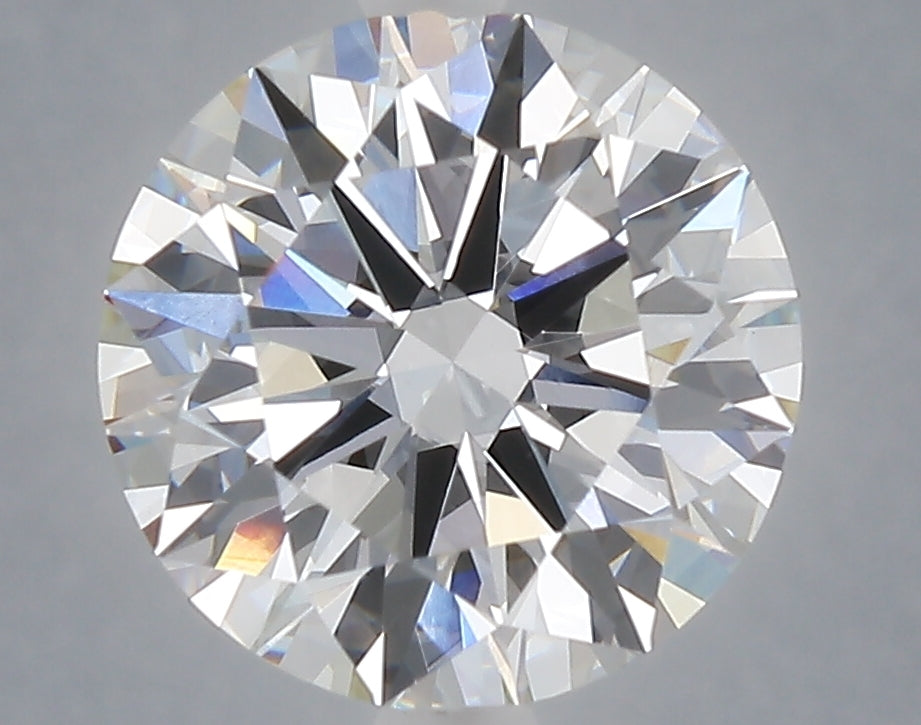 4.06 carat round lab grown diamond E color VVS2 clarity