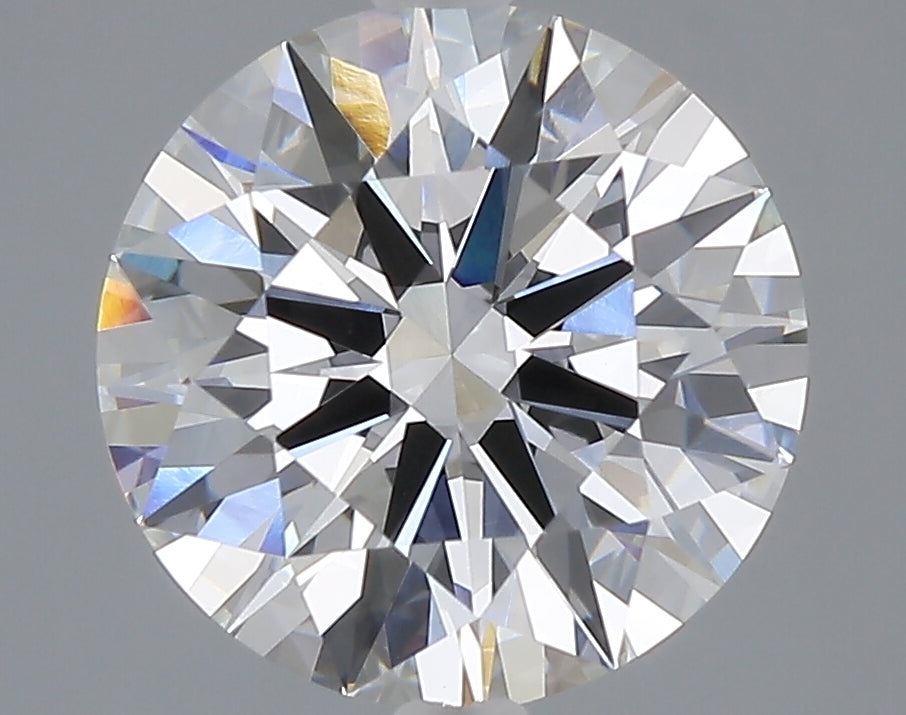 4.03 carat round lab grown diamond E color VVS2 clarity