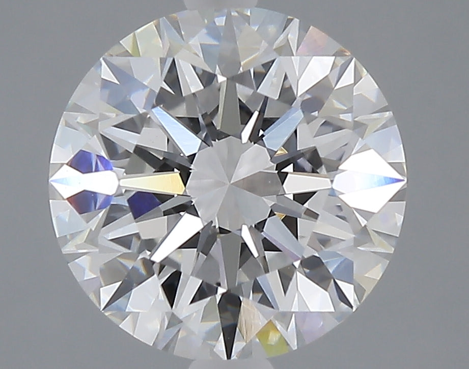 4.09 carat round lab grown diamond E color VVS2 clarity
