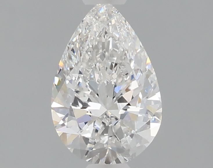 1.04 carat pear lab grown diamond E color VVS2 clarity