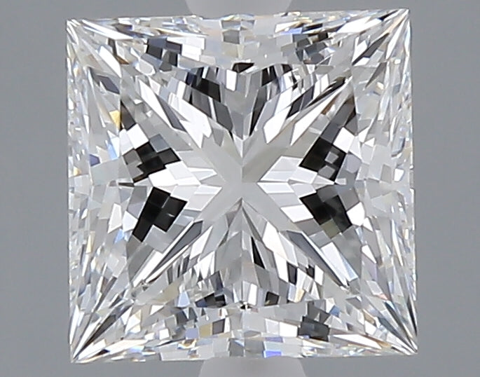 2.30 carat princess lab grown diamond E color VVS2 clarity