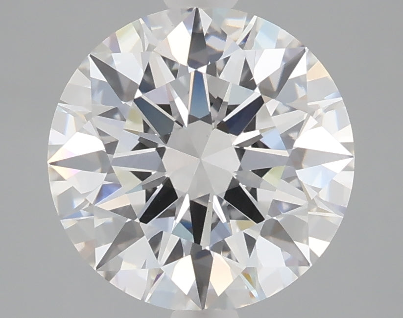 3.05 carat round lab grown diamond E color VS1 clarity