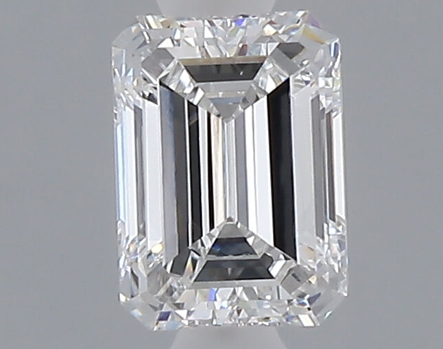 1.02 carat emerald lab grown diamond E color VVS2 clarity