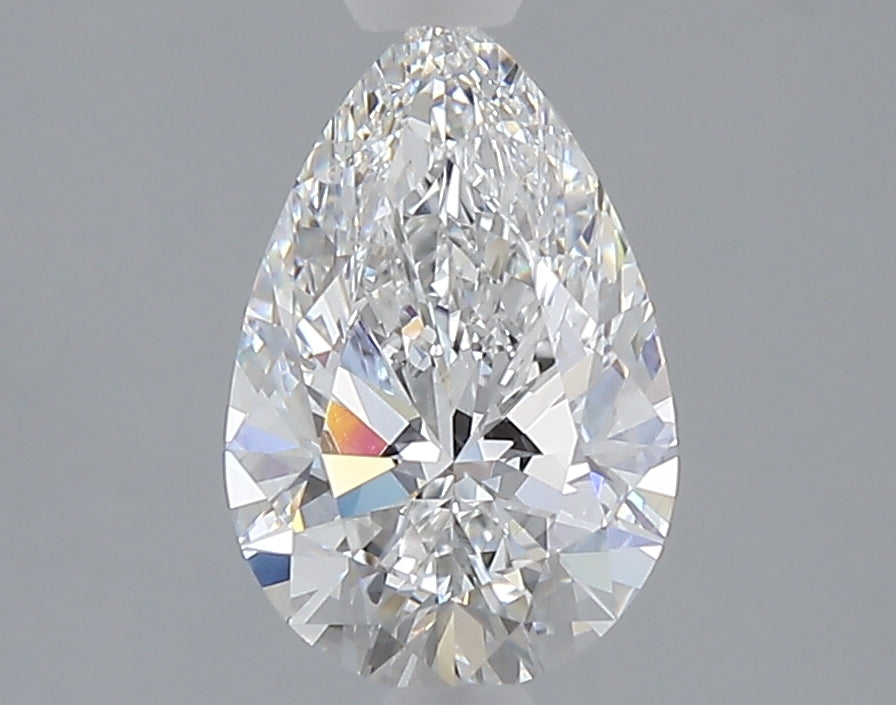 1.56 carat pear lab grown diamond E color VVS2 clarity