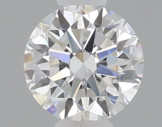0.35 carat round lab grown diamond D color VVS2 clarity