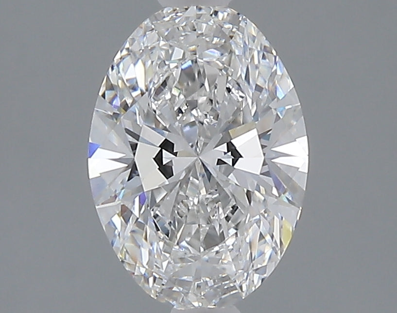 1.50 carat oval lab grown diamond D color VVS2 clarity
