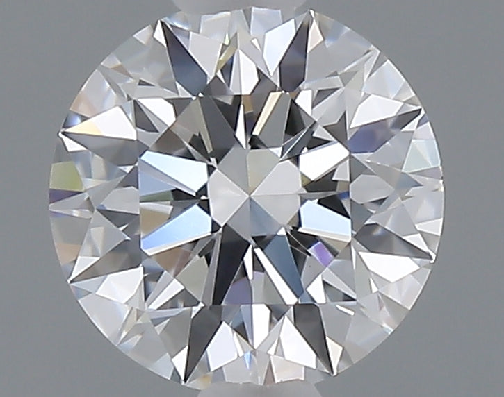 1.08 carat round lab grown diamond D color VVS2 clarity