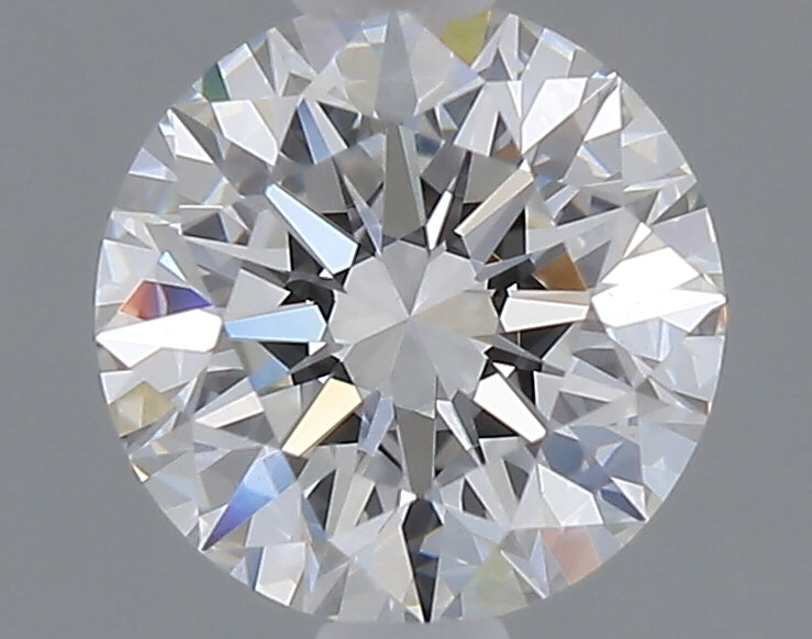 1.07 carat round lab grown diamond D color VVS2 clarity