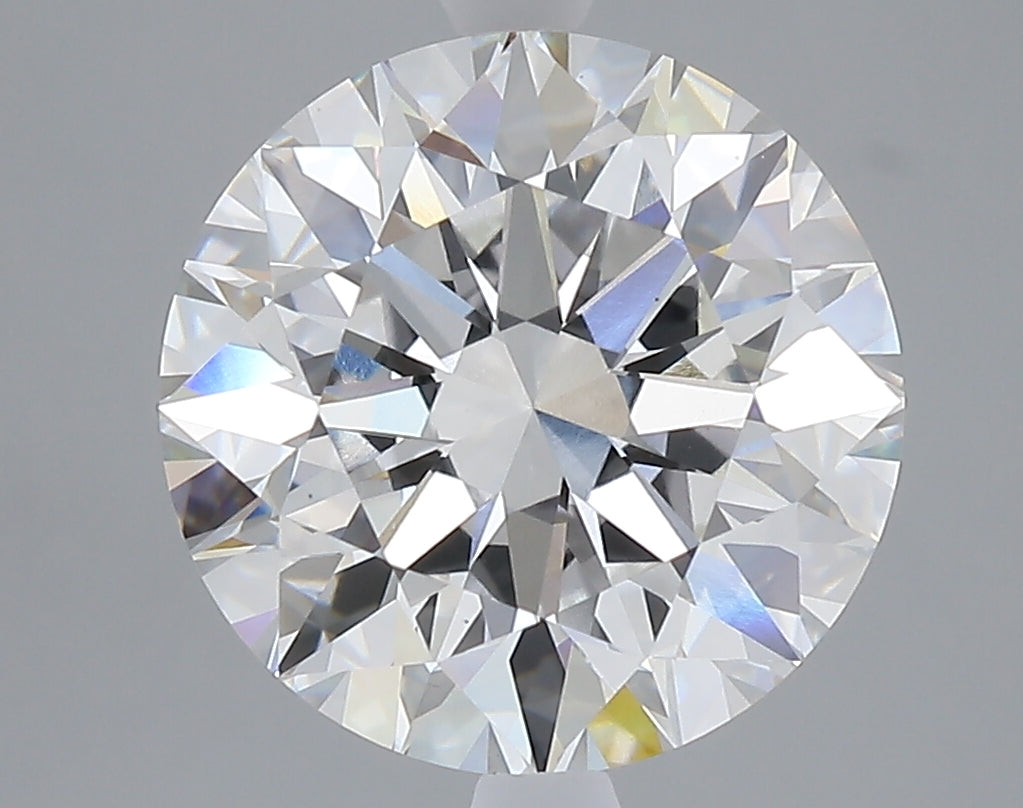 5.00 carat round lab grown diamond F color VS1 clarity