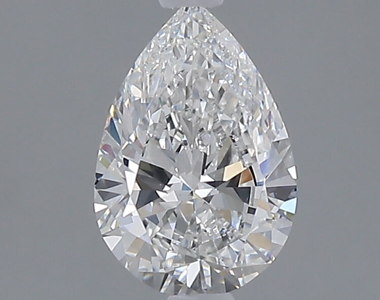 1.03 carat pear lab grown diamond E color VVS2 clarity