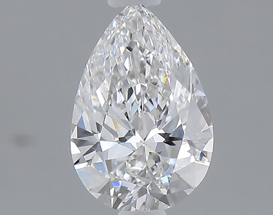 1.00 carat pear lab grown diamond D color VVS2 clarity