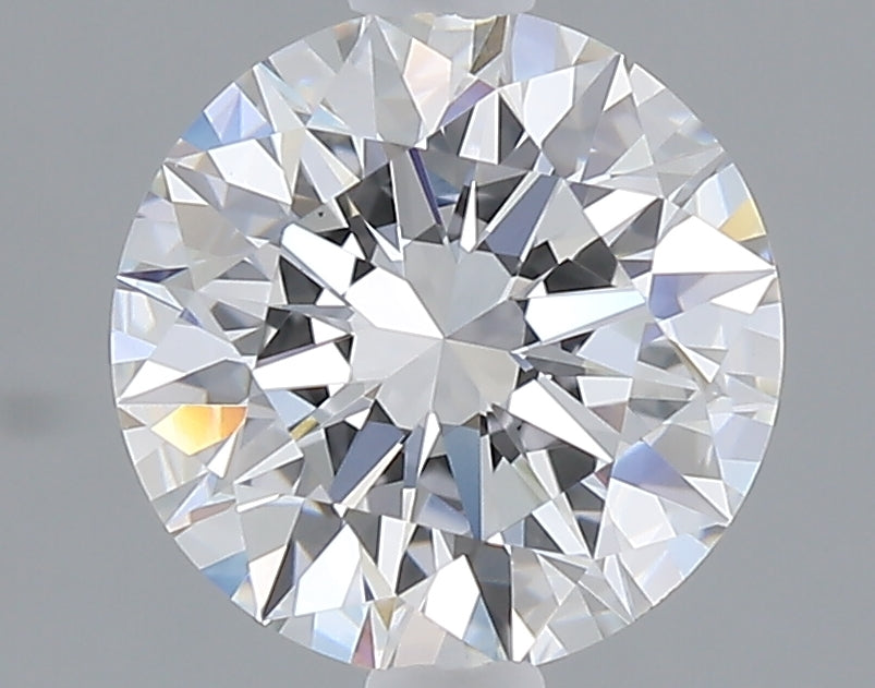 1.54 carat round lab grown diamond E color VVS2 clarity