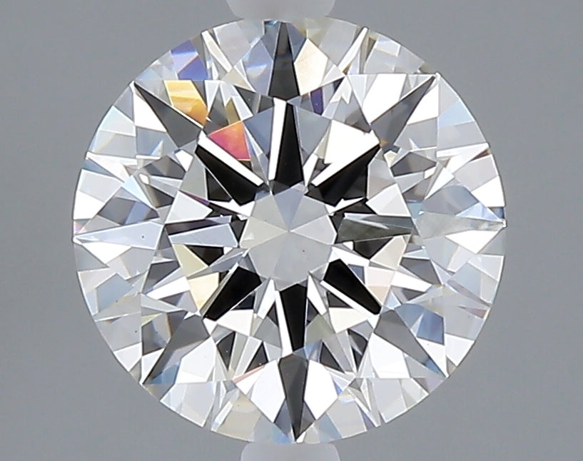 2.52 carat round lab grown diamond E color VVS2 clarity
