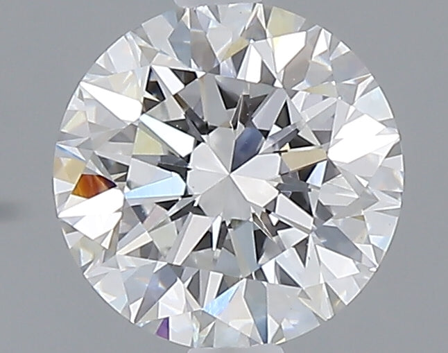 1.54 carat round lab grown diamond D color VVS2 clarity