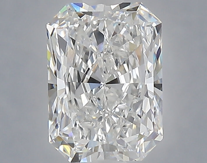 1.60 carat radiant lab grown diamond E color VVS2 clarity