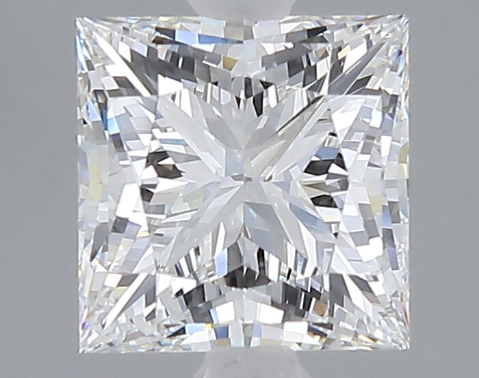 2.25 carat princess lab grown diamond E color VVS2 clarity
