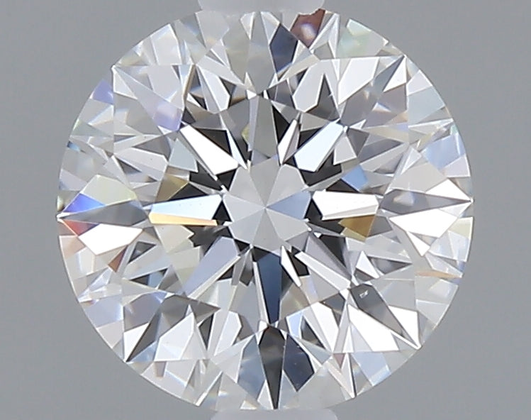 1.06 carat round lab grown diamond D color VVS2 clarity