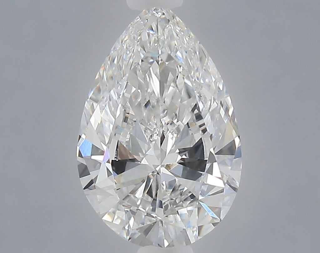 1.02 carat pear lab grown diamond E color VVS2 clarity