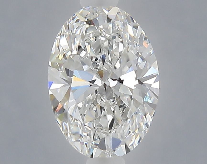 1.09 carat oval lab grown diamond E color VVS2 clarity