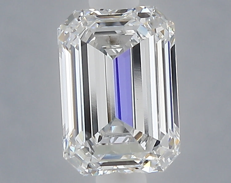 1.01 carat emerald lab grown diamond E color VS1 clarity