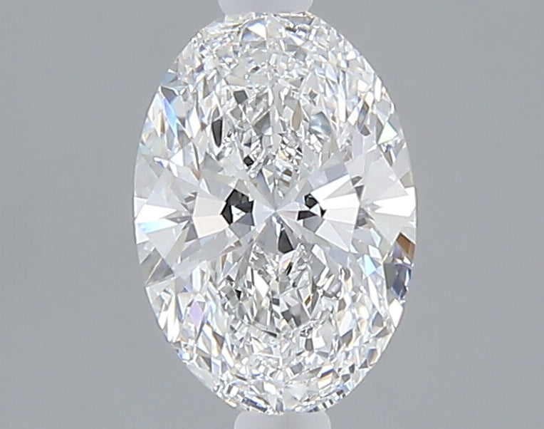 1.08 carat oval lab grown diamond D color VS1 clarity
