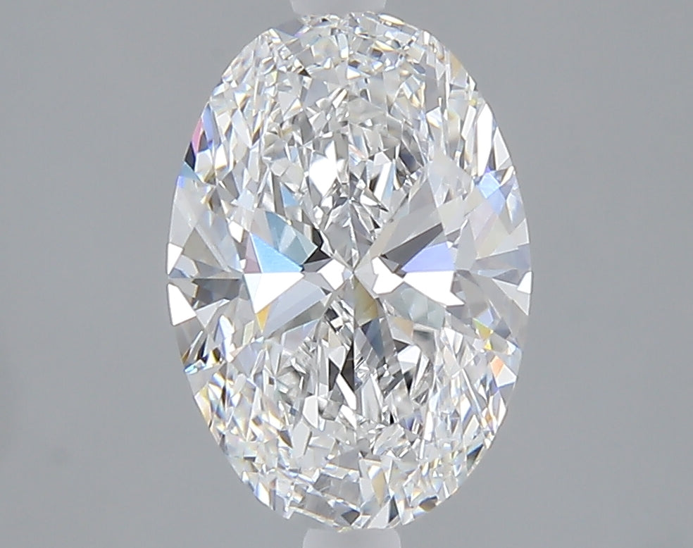 2.50 carat oval lab grown diamond E color VVS2 clarity