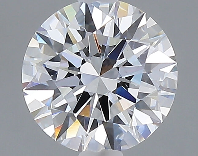 1.51 carat round lab grown diamond D color VVS2 clarity
