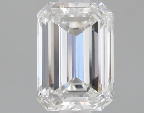 1.01 carat emerald lab grown diamond E color VS2 clarity