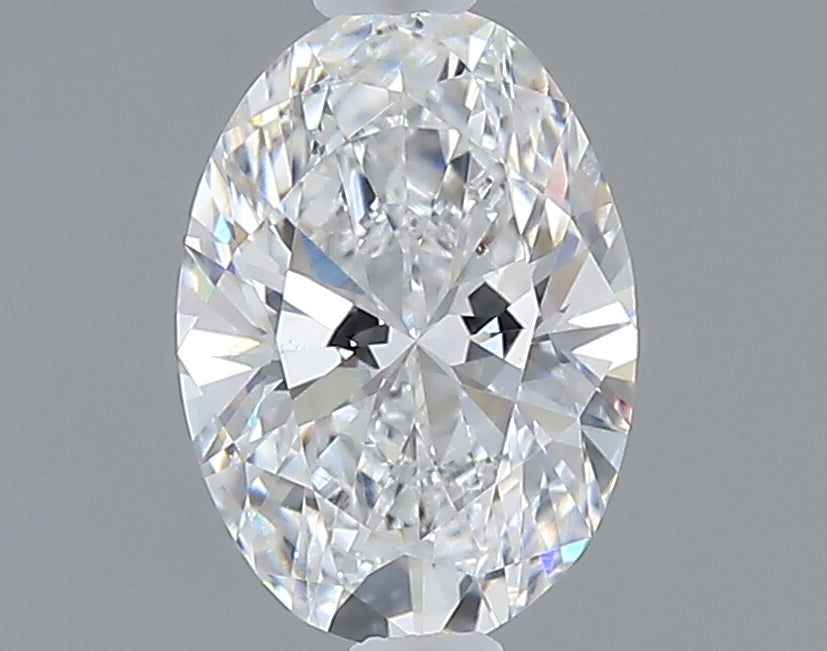 1.08 carat oval lab grown diamond D color VS1 clarity