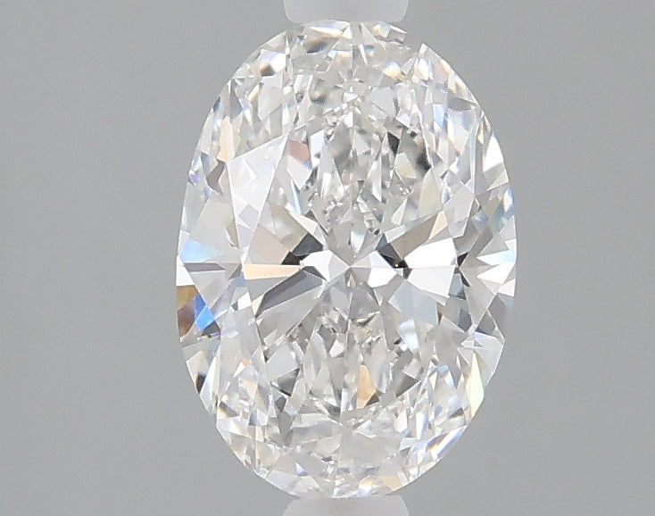 1.05 carat oval lab grown diamond E color VVS2 clarity