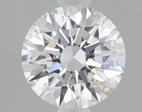 1.07 carat round lab grown diamond D color VVS2 clarity