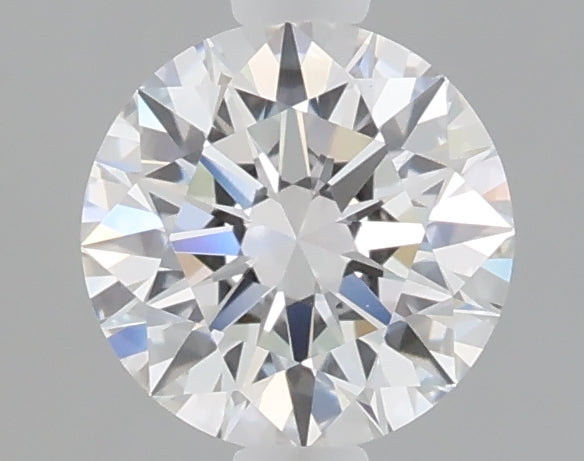 1.06 carat round lab grown diamond D color VVS2 clarity