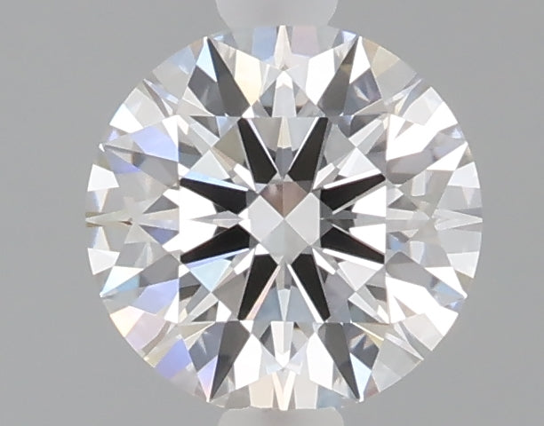 1.10 carat round lab grown diamond D color VVS2 clarity