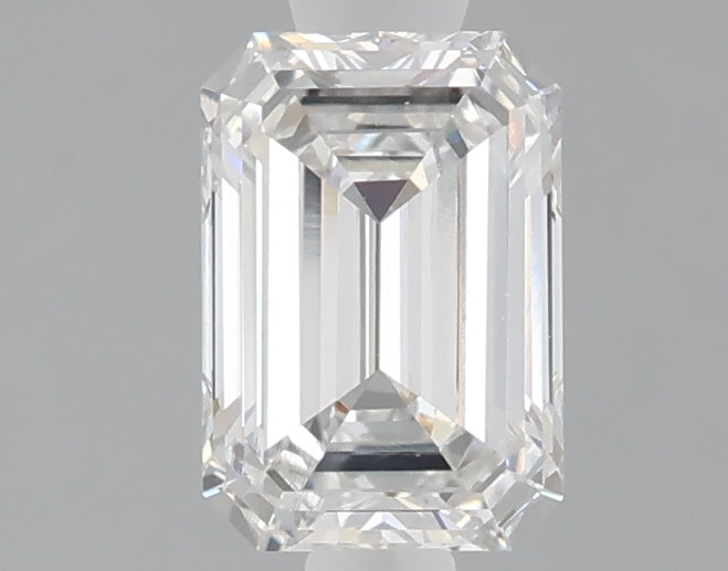 1.04 carat emerald lab grown diamond E color VS1 clarity