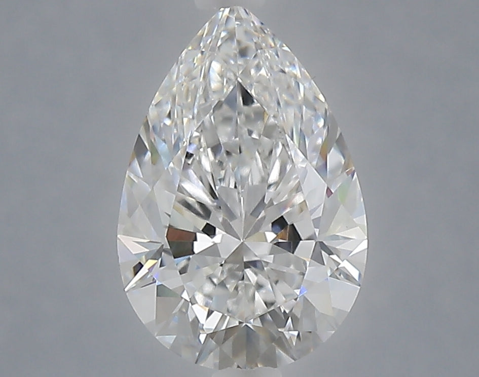 2.00 carat pear lab grown diamond D color VVS1 clarity
