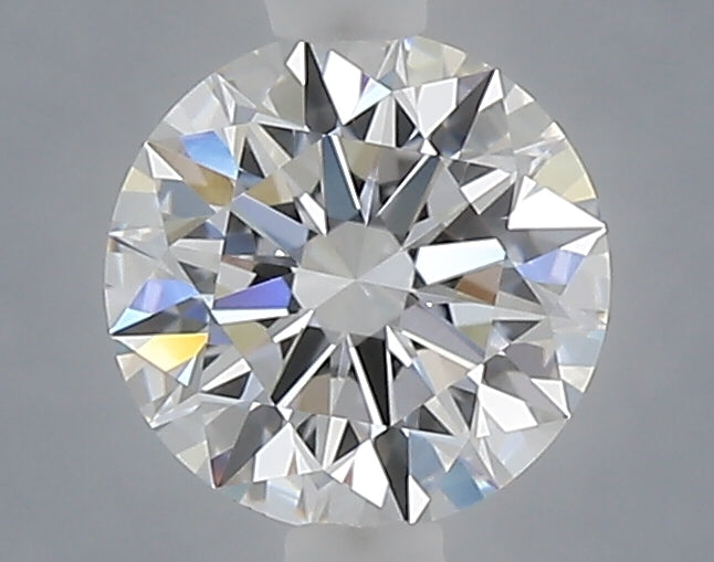 1.08 carat round lab grown diamond D color VVS2 clarity