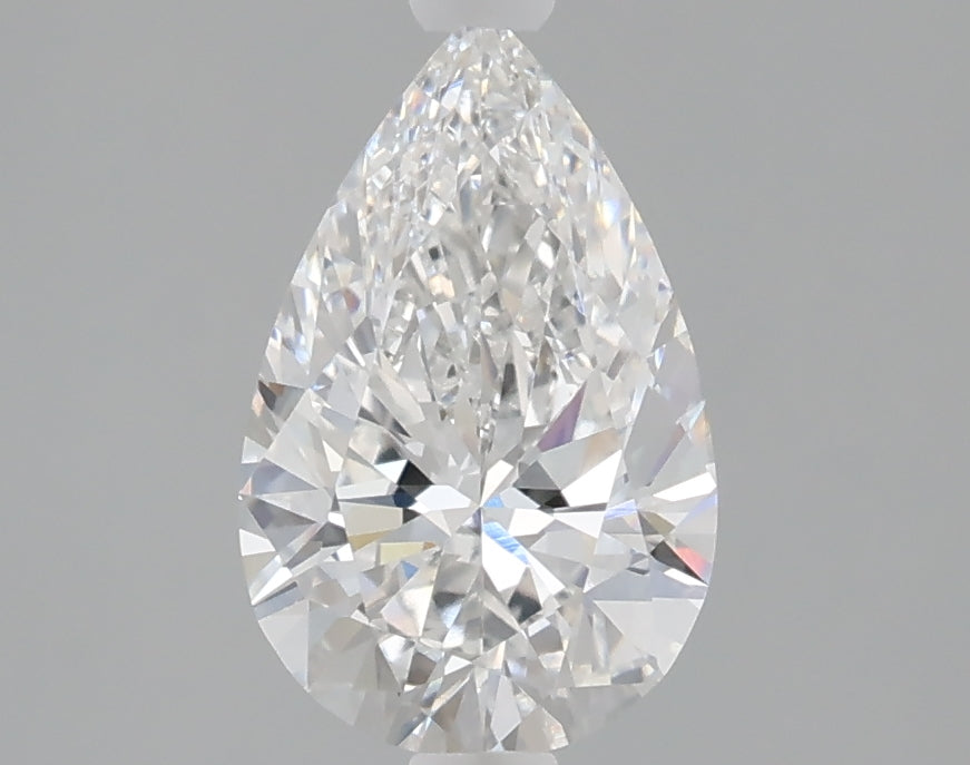 1.56 carat pear lab grown diamond E color VVS2 clarity