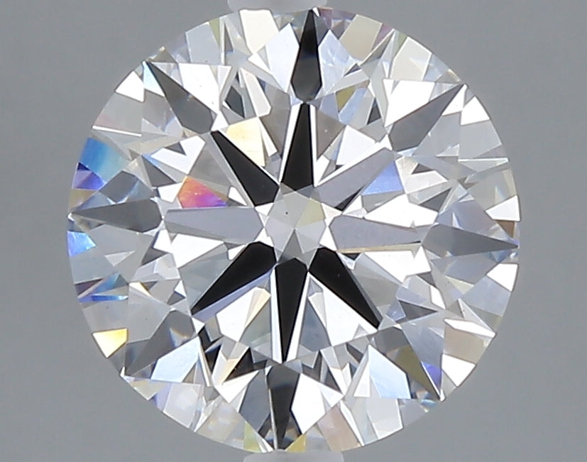 3.00 carat round lab grown diamond E color VS1 clarity