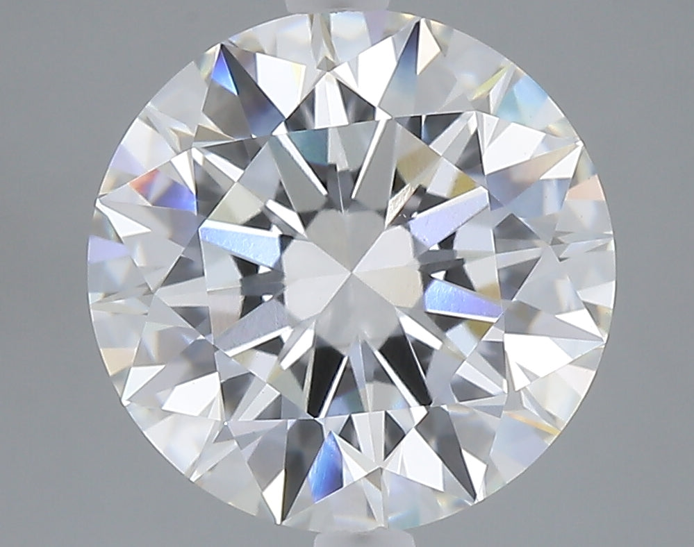 5.01 carat round lab grown diamond E color VVS2 clarity