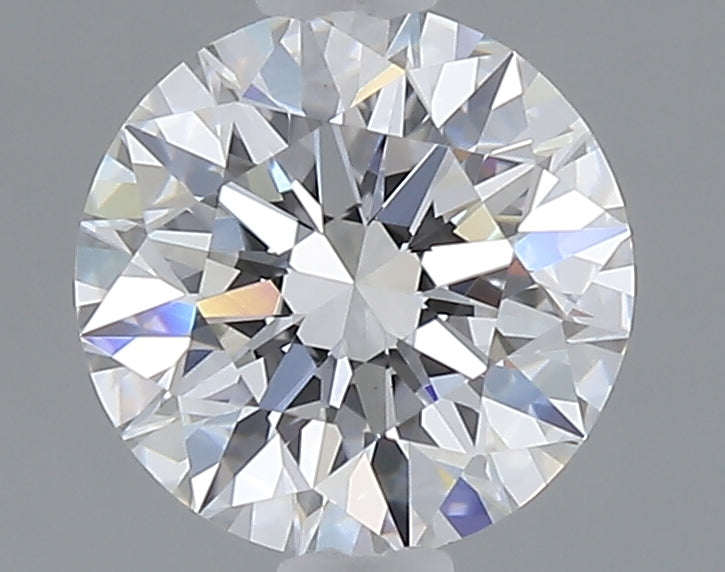 1.09 carat round lab grown diamond D color VVS2 clarity