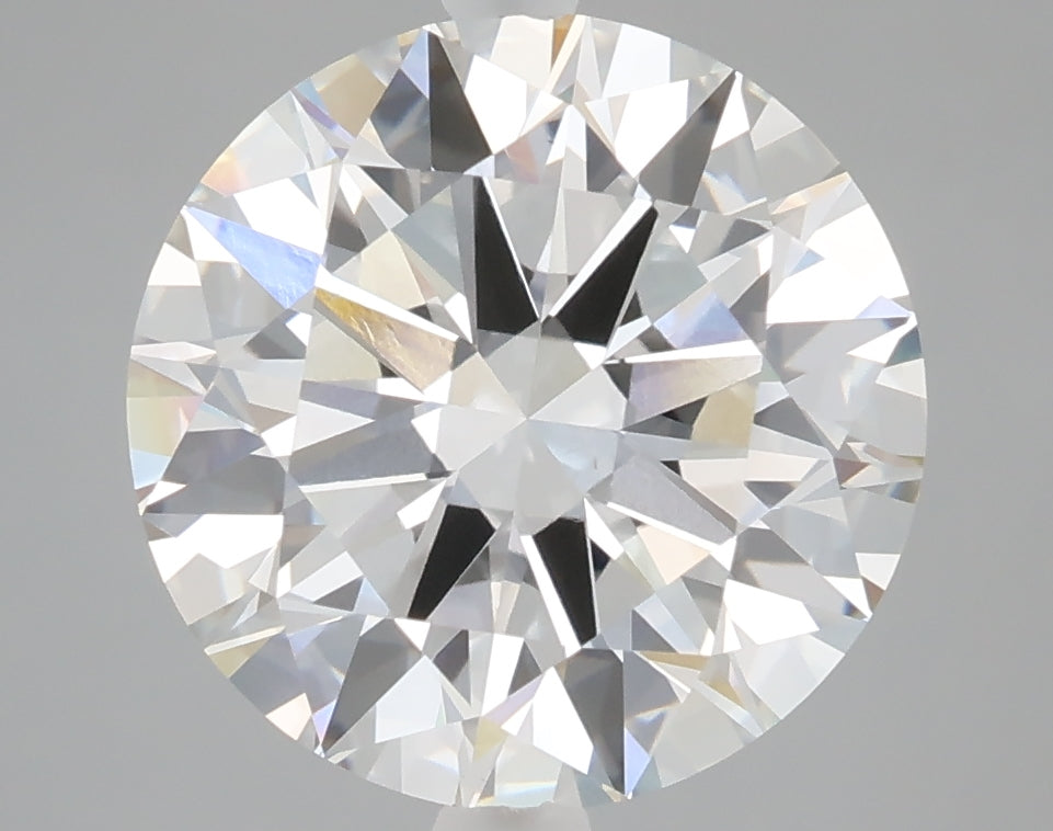 5.00 carat round lab grown diamond F color VS1 clarity