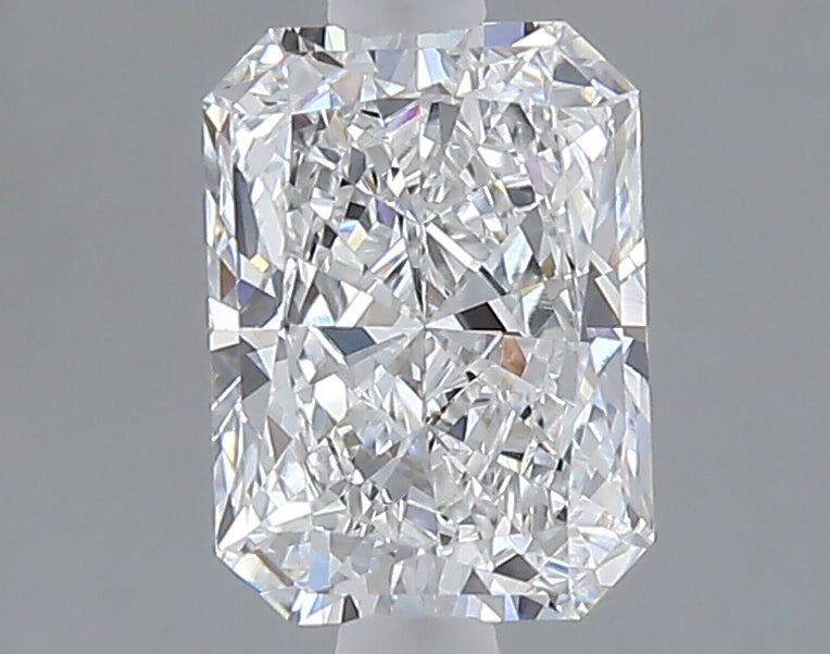 1.57 carat radiant lab grown diamond E color VS1 clarity