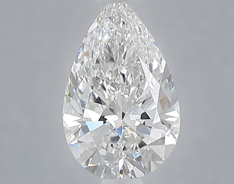 1.05 carat pear lab grown diamond D color VVS2 clarity