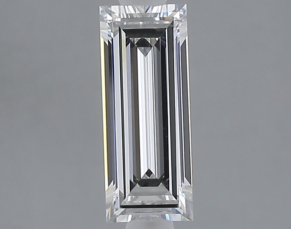1.04 carat baguette lab grown diamond E color VS1 clarity